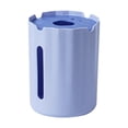 thumbnail image 4 of Dispensador de pañuelos faciales, caja de pañuelos de escritorio moderna, organizador de servilletas. Azul, 4 of 9