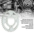 thumbnail image 4 of Rear Chain Sprocket, Rear Sprocket Wear Proof High Toughness Silver  for Motorcycles, 4 of 7