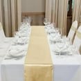 thumbnail image 6 of Knubmt Set of 1 Satin Table Runner 12 x 108 Inches Satin Silk Table Runner for Rectangle Round Table Wedding Birthday Party, 6 of 6