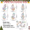 thumbnail image 3 of Halloween Window Decals Holographic Static Cling Stained Glass Film Bird Window Decals for Glass Windows Home Office Holiday Decor 1 Piece, 3 of 8