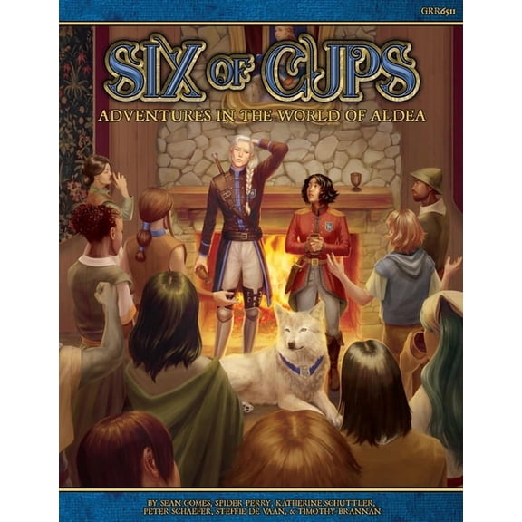 Six of Cups: A Blue Rose RPG Adventure Anthology, (Paperback)