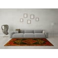 thumbnail image 3 of Ahgly Company Machine Washable Indoor Rectangle Persian Yellow Traditional Area Rugs, 2' x 3', 3 of 4