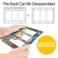 thumbnail image 4 of Yayeee Rocker Switch Wall Plate 1-Gang 4.6"x2.9" Home Decorative Outlet Cover, Art Goldfish Bowl, 4 of 6