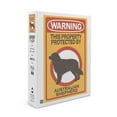 thumbnail image 2 of Australian Shepherd, Warning (1000 Piece Puzzle, Size 19x27, Challenging Jigsaw Puzzle for Adults and Family, Made in USA), 2 of 4