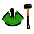 thumbnail image 4 of Herramienta para reparar huecos en el suelo. Herramienta de succión potente para azulejos, ideal para aficionados al bricolaje industrial. Verde, 4 of 9