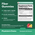 thumbnail image 3 of Fiber Gummies 5g Prebiotic Fiber Per Serving, 60 Count, Raspberry Lemon Flavor, Supports Digestion & Regularity, Sugar Free, Non-GMO, Gluten Free, Vegan, 3 of 7