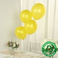 thumbnail image 2 of Efavormart 50 Pack Yellow Biodegradable Balloons, Eco-friendly Thickened Extra Strong Latex Helium Party Balloons - 12", 2 of 9