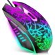 thumbnail image 1 of Ratón para juegos con cable, ratón óptico USB ergonómico con retroiluminación Chroma Rgb, 1200 a 3600 ppp, 1 of 5