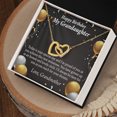 thumbnail image 3 of To Granddaughter Birthday Card Special Day Inseparable Necklace, 3 of 20