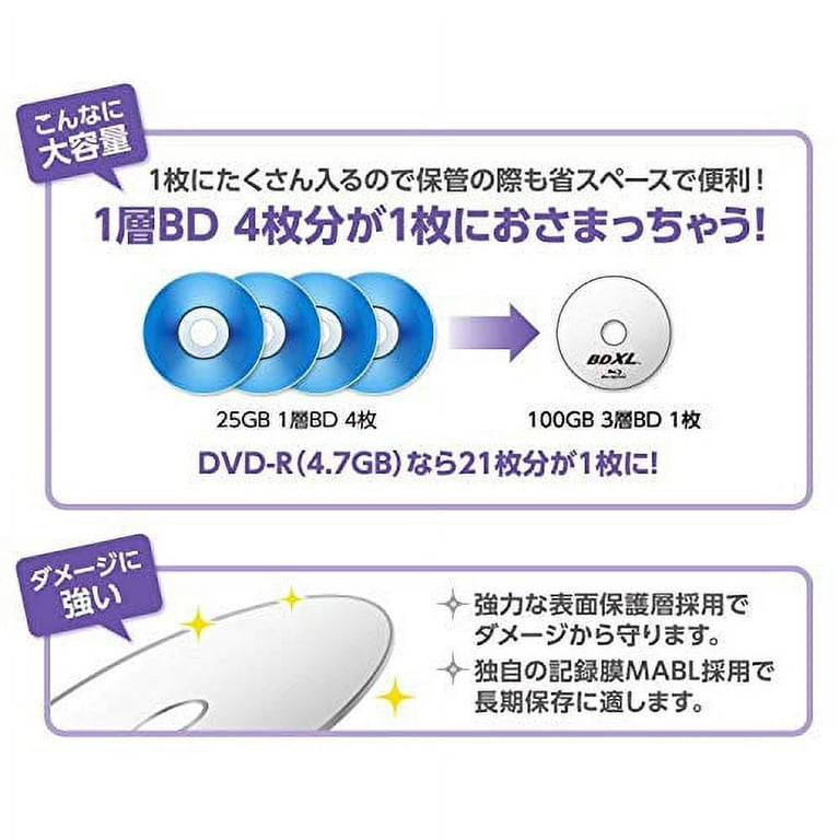 M-DISC BD-R Verbatim, 25GB, 4X, printabil 