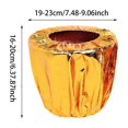 thumbnail image 4 of Pot Cover for Decorative Reusable Golden Cloth Planter Sleeve, Floral Wrap for Potted for Home Decor Indoor Outdoor Garden Balcony Weddings Parties Holidays, 4 of 8