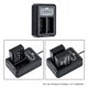 thumbnail image 3 of Cargador de batería JJC NP-W126 NP-W126S USB de doble ranura para Fuji, 3 of 9