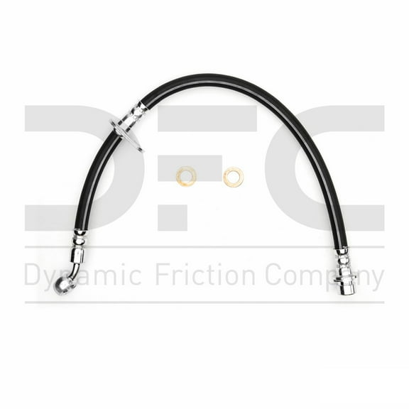 Rear Left Dynamic Friction Company Brake Line Hose 350-58042 For 1999-2003 Acura TL, 2001-2003 Acura CL