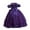 Girls Dresses Purple, variant on Prom Dresses for Girls Ruffle Sleeveless Crewneck Size 3-14 Teens Kids Elegant Solid Color A-Line Layered-Tulle Evening Party Formal Dress