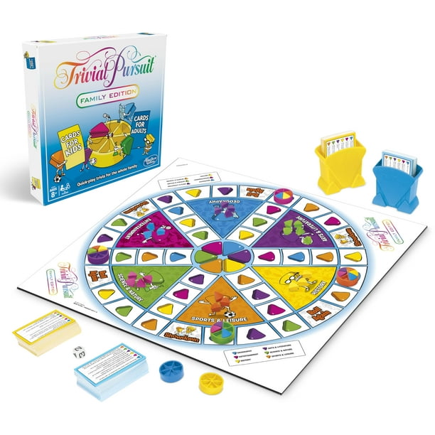 Juego de mesa Hasbro Gaming Trivial Pursuit Family Edition