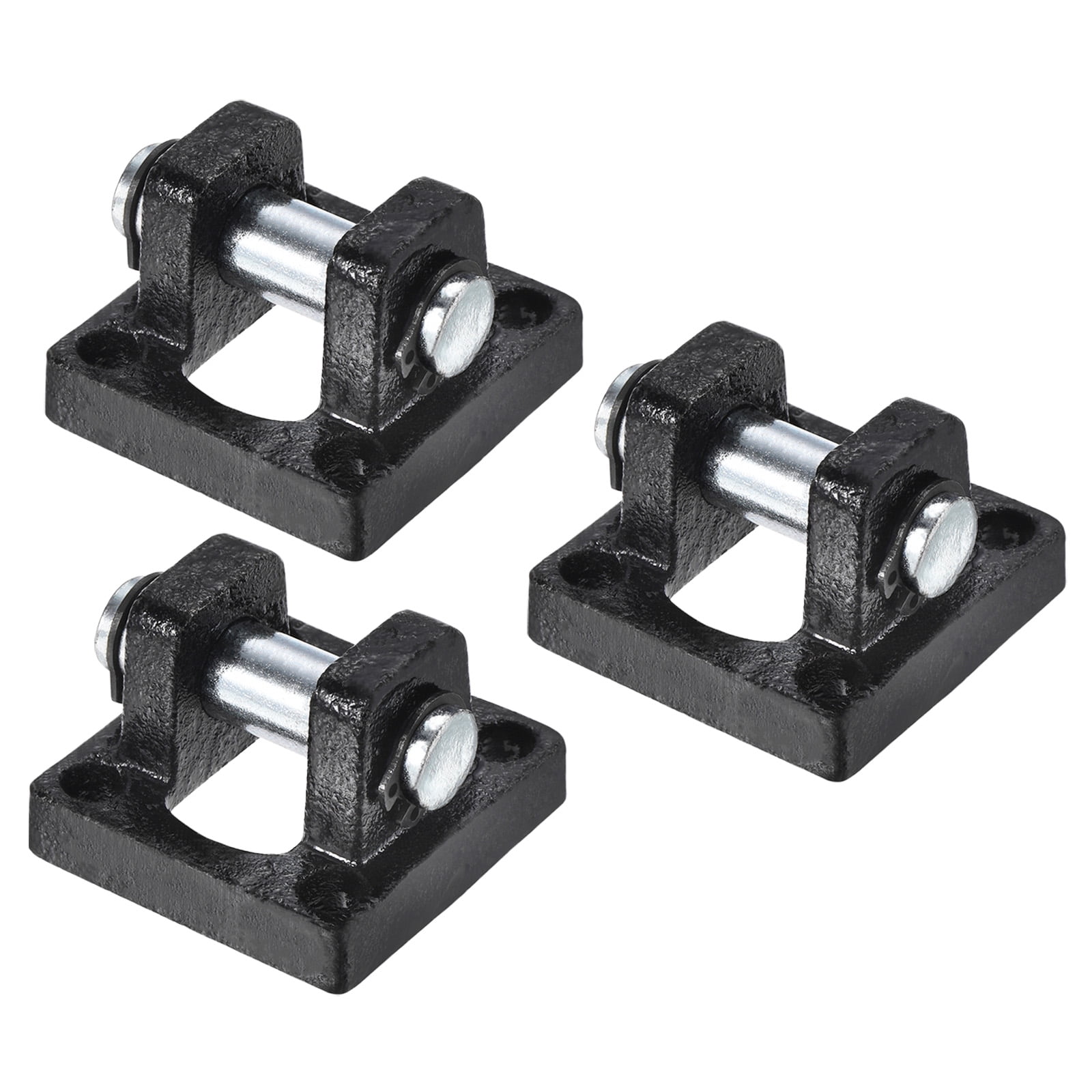 Uxcell Pneumatic Air Cylinder Rod Pivot Clevis Mounting Bracket, Black