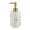 White, variant on DQQ153 Light Luxury Ceramic Soap Dispenser Bathroom Shower Gel Lotion Push Bottle