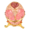 thumbnail image 1 of Joyero Bling Bling Huevo de Pascua esmaltado vintage Caja de huevos de Pascua, 1 of 9