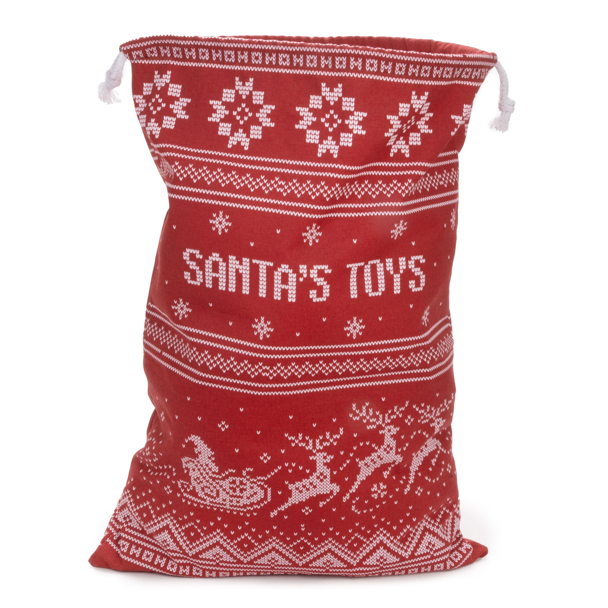 Santa's Toy Bag - Reusable Christmas Gift Bag - Walmart.com - Walmart.com