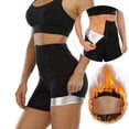 thumbnail image 5 of Pantalones de yoga para mujer, pantalones de cintura alta para el abdomen, pantalones moldeadores del cuerpo, paquete de sauna y fitness, 5 of 5