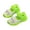Green, variant on Pink Children Thick-Soled Sandals For Girls With Sparkling Accents And Rubber Outsole, Perfect For Fun And Fashion In Summer