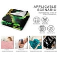 thumbnail image 6 of Yibo Cute Dragons Blanket Flannel Soft and Comfortable Anti-static Bed Sofa Blanket, 6 of 7