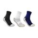 thumbnail image 2 of Medicina Que Corría Calcetines, 3 Pares que absorben calcetinas de fútbol negro blancos para deportes, 2 of 8
