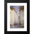 thumbnail image 2 of Edward Lear 16x24 Black Modern Framed Museum Art Print Titled - The Marble Rocks, Nerbudda Jubbolpore, 2 of 5