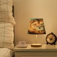 thumbnail image 5 of Table Lamp Medium 7.9x11.8 Inches Table Lamps Night Light Tools & Home Improvement Bedroom Lamp Guest Room Lamp Study Lamp Office Lamp Big Brown Lion, 5 of 7