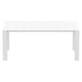 thumbnail image 2 of Compamia Vegas 86" Extendable Patio Dining Table in White, 2 of 16