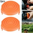 thumbnail image 1 of MYG 2pcs Trimmer Spool Cap Cover for WORX WA0216 Replacement Corded Trimmers Grass, 1 of 7