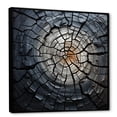 thumbnail image 2 of Designart "Muted Grey Geode Calm I" Spiritual Stone Floater Framed Wall Art Prints, 2 of 5