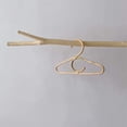 thumbnail image 3 of 3Pcs Rattan Clothes Hanger Style Kids Garments Organizer Rack Children Hanger Kids Room Decoration Hanger for Clothes, 3 of 8