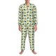 thumbnail image 3 of Balery Cartoon Turtles Pijama para Hombre de Dos Piezas con Manga Larga, Conjunto de Dormir y Descanso Suave con Bolsillos-X-Large, 3 of 7