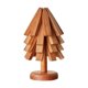 thumbnail image 1 of Alfombrilla aislante, posavasos de madera con forma de , almohadilla resistente al calor, mantel de madera para mesa, mantel individual de madera 4 piezas de palo de rosa, 1 of 9
