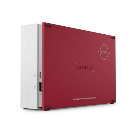 Seagate - Starfield Special Edition Game Drive Hub for Xbox 8TB External USB 3.2 Gen 1 Desktop Hard Drive - White
