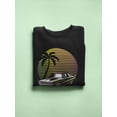 thumbnail image 3 of Mustang, Palm And The Sun Sweatshirt Men -GoatDeals Designs, Male 5X-Large, 3 of 4