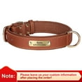 thumbnail image 6 of Didog Soft PU Leather Personalized Dog Collar Engraved Pet Name Number ID Adjustable, 6 of 13