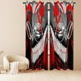 thumbnail image 6 of Anime Curtains for Bedroom Drapes DAN DA DAN Takakura Ken Print Design Window Treatments Curtain Panel Set, 2-Panels, 55" W x 63" L, 6 of 8