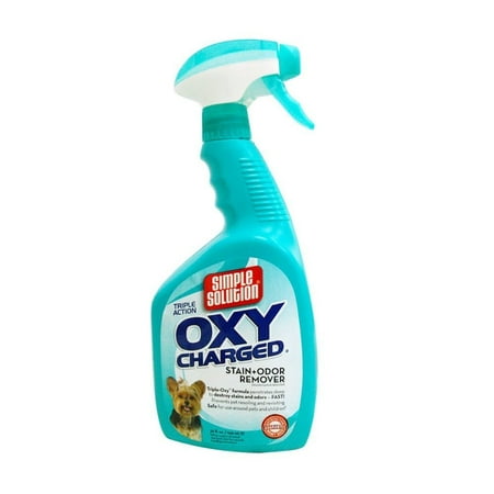 Simple Solution Oxy Charged Stain And Odor Remover, 32 Ounce Spray
