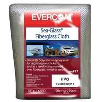 1 Pc, Evercoat Sea Glass Fiberglass Cloth 1 Yd