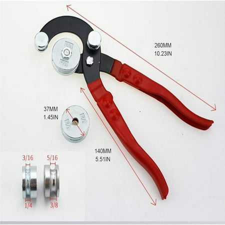 

XIAOGZHP Essential equipment for HVAC experts High-quality and durable tubing tool for versatile applications - Reliable pliers for effortless tube bending and precise results - Must-hav