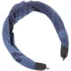 thumbnail image 3 of Diadema para mujeres nudos de mezclilla diadema diadema accesorio para cabello para niñas para niñas, 3 of 5