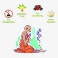 thumbnail image 3 of Nag Champa Incense Stick Packs - Assorted Fragrances - Hand Rolled & Non-Toxic - Perfect for Meditation and Relaxation - Home Fragrance Gift Pack - 15g, Set of 7 Aromas (Magic Pack), 3 of 3