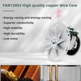 thumbnail image 4 of Adviace FAN12003 Replacement Inducer Blower Motor 1 Piece, 4 of 7