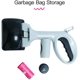 thumbnail image 3 of Recogedor de excrementos con bolsa para mascotas para perros pequeños y medianos, gatos en el exterior, tres colores opcionales, diseño dos en uno, 3 of 5