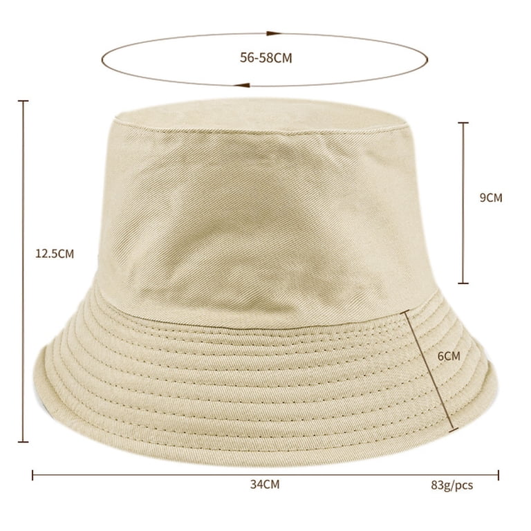 Miqool Bucket Hat for Women Men Cotton Wide Brim UPF 50+ UV  display picture 1