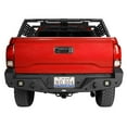 thumbnail image 2 of Hooke Road Rear Back Steel Bumper w/ D-Rings & LED Floodlights Fit Toyota Tacoma 2016-2023 , Black, 2 of 12