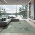 thumbnail image 2 of ODIKA 8'x10' Sage Green Circuit Board Geometric Washable Area Rug Contemporary Tech Digital Design With And Modern Durable, Non-Slip for Living Room, Under Sectional, Family, 2 of 7