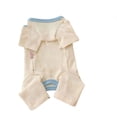 thumbnail image 2 of Dog Pajamas for Small Medium Large Dogs, 4-Way Stretch Pet Pjs, Soft Comfortable Pet Clothes for All Breeds Boy Girl Dogs(L,Khaki), 2 of 3